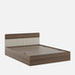 Luxora King Size Bed in Santana Oak Finish with Box Storage