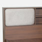 Hunky Earth Root Storage Bed with Walnut Finish